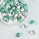 Фарфоровые бусины ручной работы&nbsp;PORC-C010-04-1