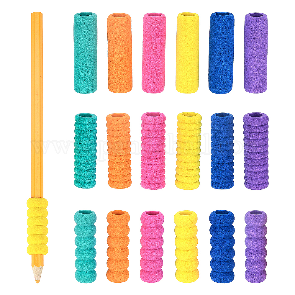 Shop 150PCS 3 Styles Foam Pencil Grips Cushion Point Drill