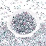 Прозрачные стеклянные бусины SEED-T007-05E