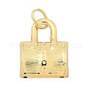 Латунные большие кулоны KK-M327-01A-G