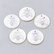 Подвески из пресноводных оболочек SHEL-T009-12P