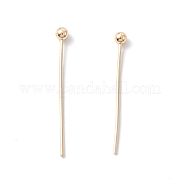 Контакты латунь шаровой головкой KK-WH0058-02A-G02