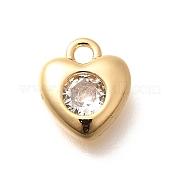 Латунные микро проложить кубического циркония подвески KK-C085-20G