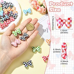 Непрозрачные акриловые бусины с УФ-покрытием&nbsp;SACR-CJC0001-31