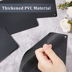 3 стиль ПВХ квадратная пылезащитная сетка для компьютера KY-FH0001-36