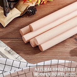 Buchenholzstäbe&nbsp;LS-DIY-WH0325-96H