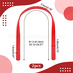 Искусственная кожа пришить ручки сумки FIND-WH0290-23D