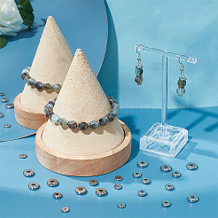 180 шт. 6 стиля бусин из нержавеющей стали 304 STAS-PH0005-18