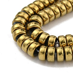 Гальванические нити из синтетических немагнитных гематитовых бусин G-K361-A04-03