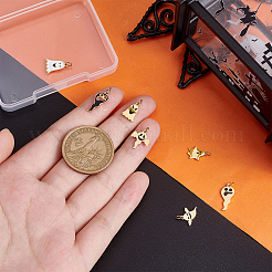 7 шт. 7 стиля эмалевых подвесок из хирургической нержавеющей стали 316&nbsp;STAS-UN0035-95