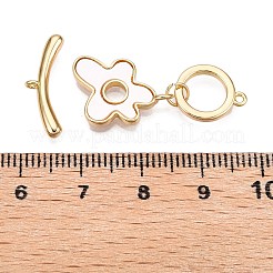 Застежки-тогглы из латуни и ракушек KK-N254-159G