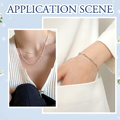 Набор для изготовления цепочного браслета и ожерелья CHS-TA0001-47