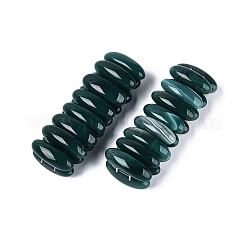 Bracelets extensibles ovales en perles d'agate naturelle pour femmes et hommes&nbsp;G-Q601-23D