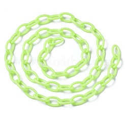 Chaînes de câble acryliques opaques faites à la main&nbsp;KY-N014-001L