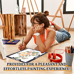 Пластиковая доска для рисования AJEW-WH0596-241B