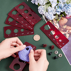 Акриловый безопасный инструмент для вставки глаз для изготовления игрушек&nbsp;LS-TOOL-WH0051-73B