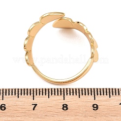 Offene Manschettenringe aus Edelstahl 304&nbsp;SA-H001-19G