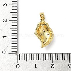 Латунные микро проложить кубического циркония подвески&nbsp;KK-I371-27G-01