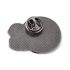 Космонавт с лунной эмалевой булавкой JEWB-P008-B02