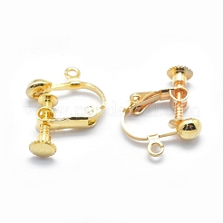Vite d'ottone sui risultati degli orecchini a clip&nbsp;KK-L164-01