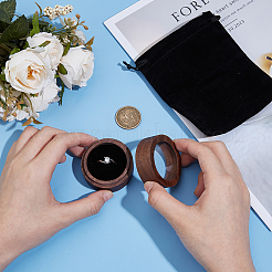 Ящики для хранения круглых деревянных колец&nbsp;BBC0002-25B