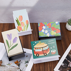 4 набор из 4-х акриловых держателей для визиток&nbsp;AJEW-DC0001-99