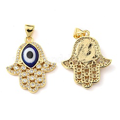 Colgantes de Latón Cubic Zirconia&nbsp;KK-K338-01G