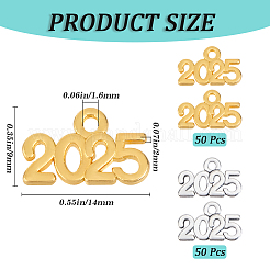 Подвески из сплава 100шт 2 цветов FIND-SP0002-35
