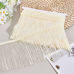 10 ярд полиэстеровой ленты с бахромой OCOR-WH0046-97