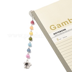 Tibetischen Stil Legierung Bookmarks&nbsp;AJEW-JK00182