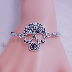 Браслеты из сплава с черепом для женщин&nbsp;FS-WGF5789-01