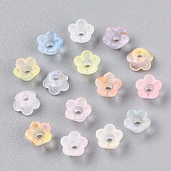Perles en acrylique transparent mat&nbsp;X-OACR-N137-72F