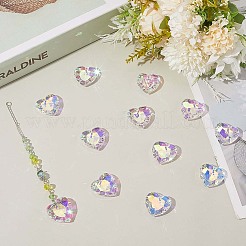 12шт стеклянные подвески&nbsp;GLAA-SP0001-43