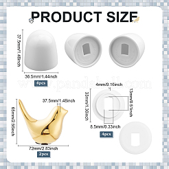 Фарфоровая заглушка для отверстия&nbsp;FIND-WH0139-748