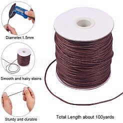 Воском хлопчатобумажная нить шнуры YC-PH0002-13