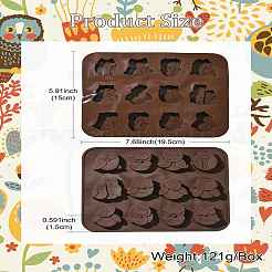 2шт силиконовые Молды для самостоятельной работы в виде совы&nbsp;DIY-CJ0002-78