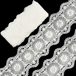 Плоская хлопковая кружевная лента длиной 5 ярд. OCOR-GF0004-71A-02