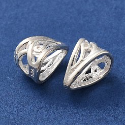 925 держатели кулонов из чистого серебра STER-K177-03B-S