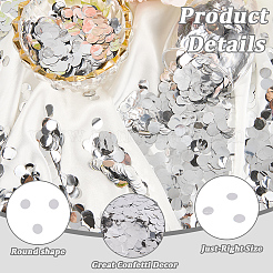100 g de confettis à paillettes&nbsp;DIY-SP0005-41D