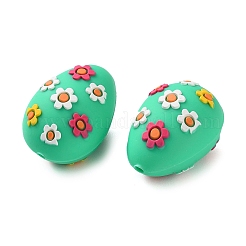 Пасхальные силиконовые бусины SIL-S011-01B