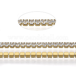 Цепочки из нержавеющей стали 304 со стразами STAS-T055-12G-B