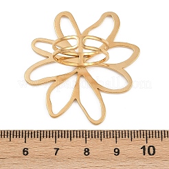 Регулируемые манжеты из нержавеющей стали 304 для женщин&nbsp;RJEW-B135-02G