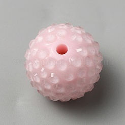 Непрозрачные акриловые бусины&nbsp;SACR-WH0001-33B