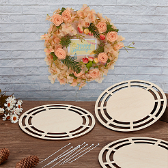 4 шт. основание для корзины из липы&nbsp;WOOD-FG0001-61A