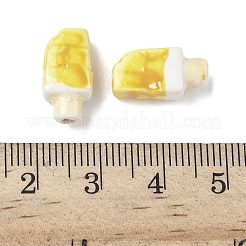 Фарфоровые бусины ручной работы&nbsp;PORC-K003-07D