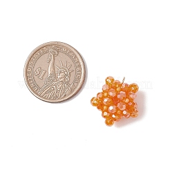 Подвески из стекла в виде звезд&nbsp;PALLOY-MZ00792-07