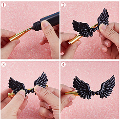 50 шт. аксессуары для украшения из искусственной кожи DIY-GF0007-95