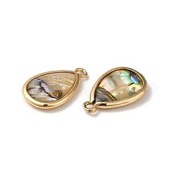 Подвески из натуральной смолы из ракушек пауа&nbsp;KK-F865-24G