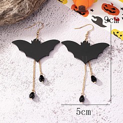 Серьги-подвески из сплава летучей мыши&nbsp;FS-WG4EEB8-01