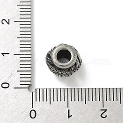 Европейские бусины из нержавеющей стали 304 STAS-H238-09C-AS